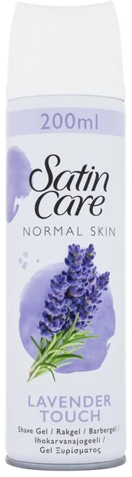 Gillette Satin Care Lavender Touch skutimosi gelis 200ml
