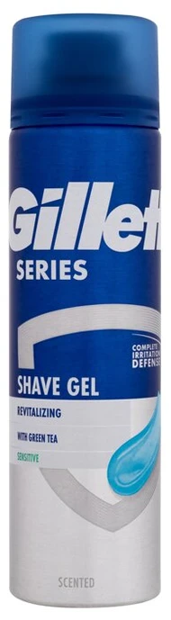 Gillette Series Revitalizing Shave Gel Skutimosi gelis vyrams, 200 ml