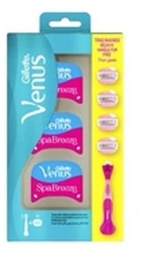 Gillette Venus ComfortGlide Spa Breeze Skustuvas + Keičiamas Peiliukas 4 vnt