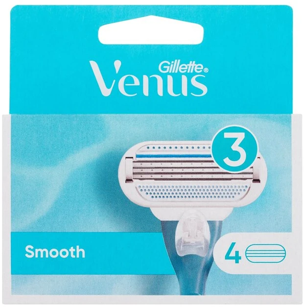 Gillette Skustuvo galvutės VENUS Smooth, 4 vnt.