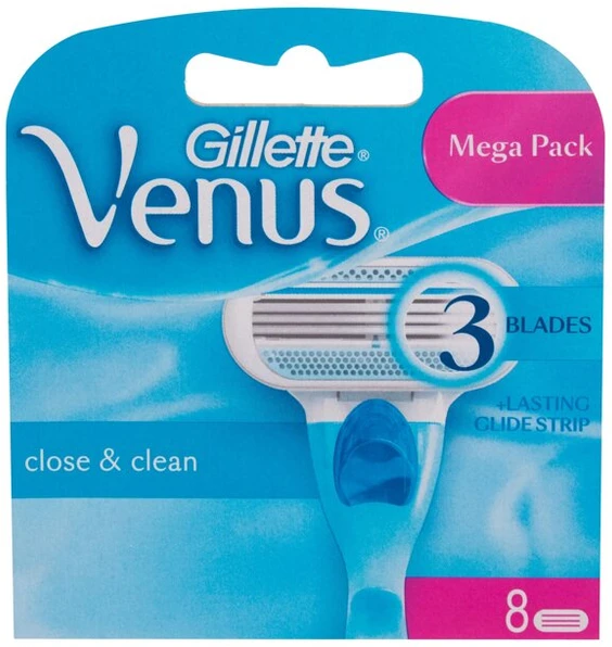 Skustuvo galvutės Gillette Venus, 8 vnt