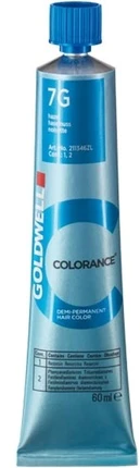 „Goldwell Colorance“ pusiau permanentiniai plaukų dažai 6N, 60 ml