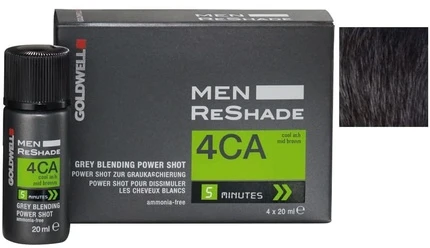 Anti pilkas plaukų dažai GOLDWELL MEN RESHADE 4CA (Vyrams; 80 ml)