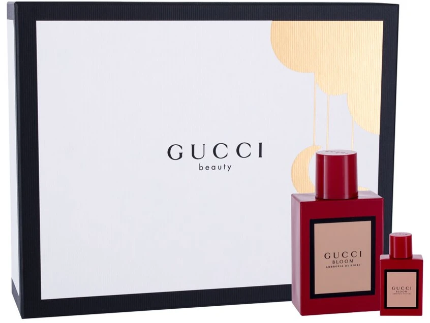 Kvepalų rinkinys moterims Gucci Bloom Ambrosia Di Fiori (EDPKvepalai moterims Gucci Bloom Ambrosia Di Fiori EDP Intense (50 ml + 5 ml)
