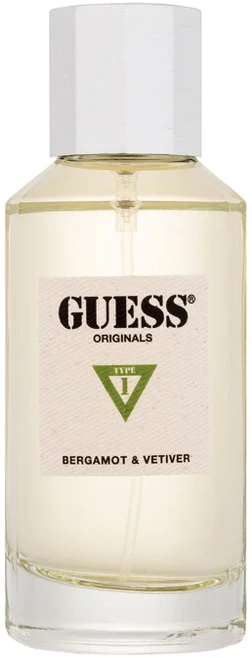 GUESS Originals Bergamot & Vetiver EDP parfumuotas vanduo unisex, 100 ml