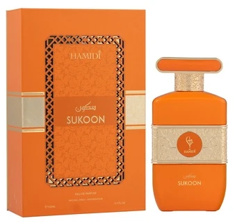Hamidi Sukoon EDP parfumuotas vanduo unisex, 100 ml