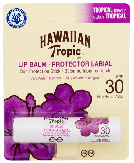 Hawaiian Tropic lūpų balzamas nuo saulės Spf30 atsparus vandeniui