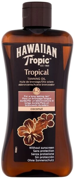 Hawaiian Tropic Tanning Oil Įdegį skatinantis aliejus, 200 ml