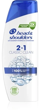 Head And Shoulders Head&Shoulders Šampūnas ir kondicionierius 2 in 1 Classic Clean (šampūnas ir kondicionierius nuo pleiskanų) 330 ml