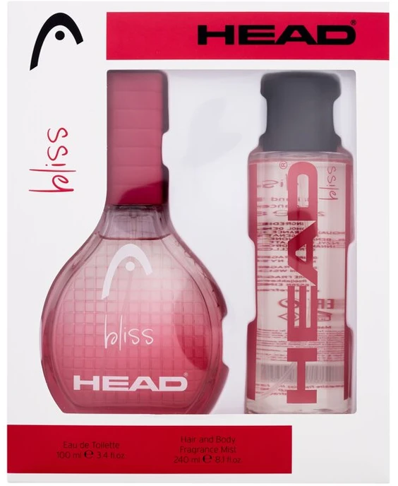 HEAD Bliss rinkinys moterims (EDT, 100 ml + kūno purškiklis, 240 ml)