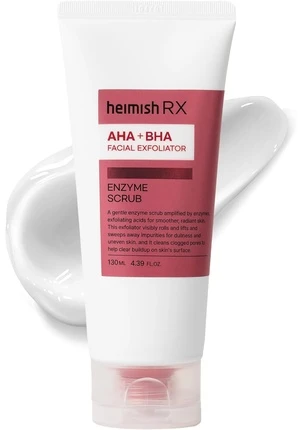 Heimish RX AHA + BHA Enzyme Scrub, 130 ml