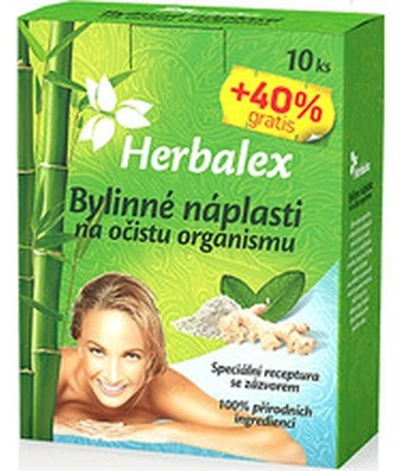 Herbamedicus Herbal Detox Patches 10+40% FREE 14x9g