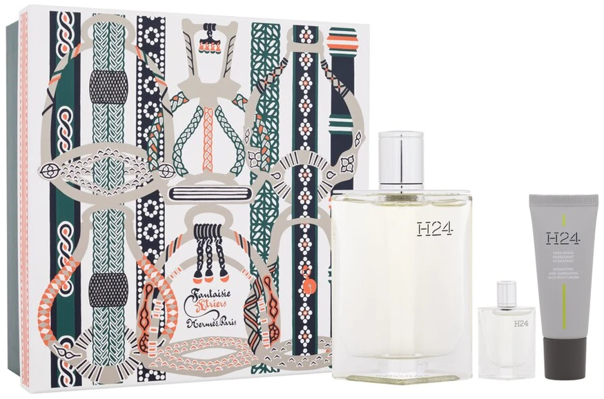 Hermes H24 EDT rinkinys vyrams (EDT 100 ml + EDT 5 ml + Drėkinantis kremas 20 ml)