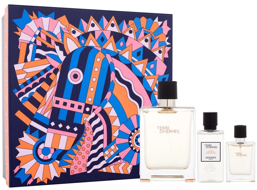 "Hermès Terre d'Hermès" tualetinis vanduo vyrams 100 ml Kalėdinis rinkinys