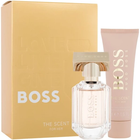 Hugo Boss The Scent For Her rinkinys moterims (kvepalai EDP, 30 ml + kūno losjonas 50 ml)