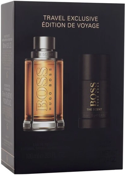 Hugo Boss The Scent tualetinis vanduo, 100 ml Purškiklis dezodorantas, 75 ml