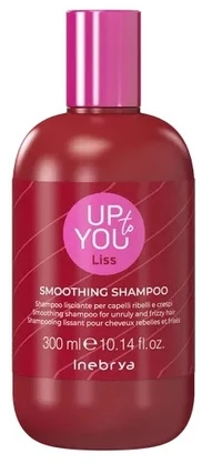 Inebrya Up To You Liss Smoothing Šampūnas glotninantis šampūnas nepaklusniems / besišiaušiantiems plaukams, 300 ml