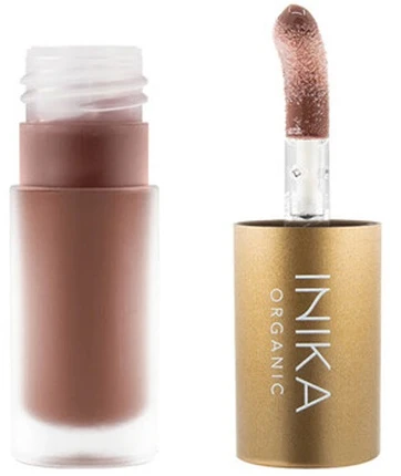 Inika Organic Tonuotas lūpų aliejus su kolagenu ir skvalanu (Tinted Lip Oil) 5 ml