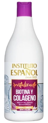 Instituto Español Biotinas + kolagenas atgaivinantis šampūnas 750ml