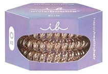 Invisibobble plaukų gumytės Slim Premium Bronze me Pretty 3 vnt.