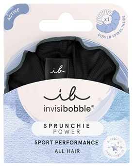 Invisibobble Sprunchie Power Juodas Panther plaukų gumytė
