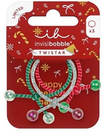 Invisibobble Twistar Kids Jolly Bands plaukų segtukai 3 vnt.