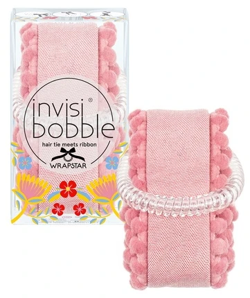 Gumytės plaukams Invisibobble Wrapstar Ami & Go, su kaspinu, limituotas leidimas