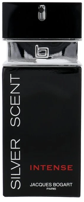 Jacques Bogart Sidabrinis Scent Intense EDT tualetinis vanduo vyrams, 100 ml