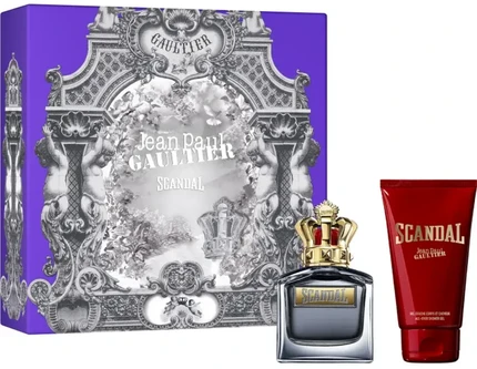 Jean Paul Gaultier Scandal Pour Homme GiftSet rinkinys vyrams (EDT, 50 ml + dušo želė, 75 ml)