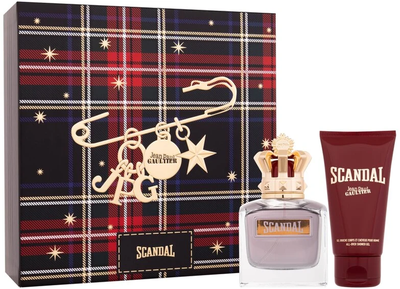 Jean Paul Gaultier Scandal EDT rinkinys vyrams (EDT 100 ml + Dušo želė 75 ml)