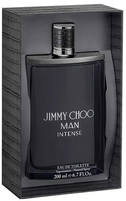 Jimmy Choo Man Intense EDT tualetinis vanduo vyrams, 200 ml