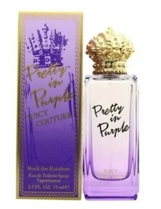 Juicy Couture Rock The Rainbow Pretty in Violetinė EDT tualetinis vanduo moterims, 75 ml
