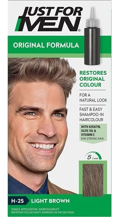Just For Men Šampūnas-in Haircolour H25 šviesiai rudas, 66 ml