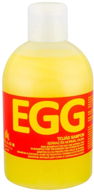 Kallos Cosmetics Egg Šampūnas šampūnas plaukams su kiaušinio ekstraktu, 1000 ml