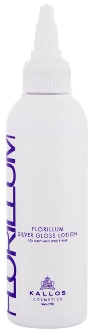 Kallos Cosmetics Florillum Sidabrinis Hair Gloss Lotion losjonas žiliems plaukams, 100 ml