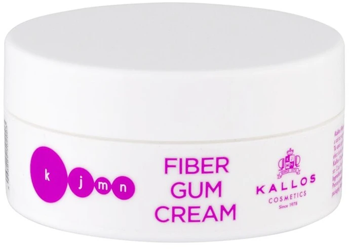 Kallos Cosmetics KJMN Fiber Gum Kreminis For Definition and Hair Styling plaukų modeliavimo guma, 100 ml