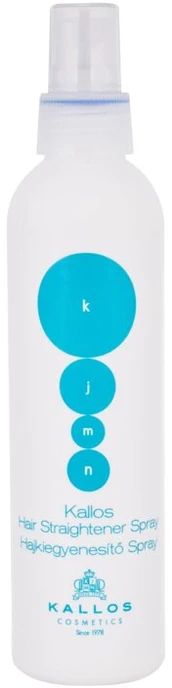 Kallos KJMN plaukų tiesinimo priemonė Hair Straightener Spray 200 ml