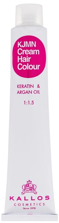Kallos Cosmetics KJMN Kreminis plaukų dažai su keratinu ir argano aliejumi