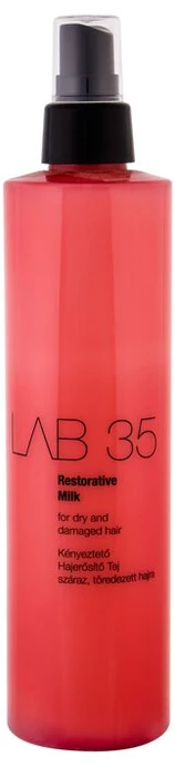 Kallos Cosmetics Lab 35 Restorative Milk atkuriamasis pienelis sausiems ir pažeistiems plaukams, 300 ml