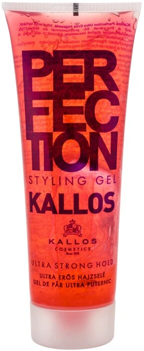 Kallos Cosmetics Perfection Ultra Strong Hair Gel plaukų gelis, 250 ml