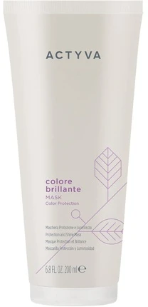 Kemon Actyva Colore Brillante Protection and Shine Mask plaukų kaukė, 200 ml