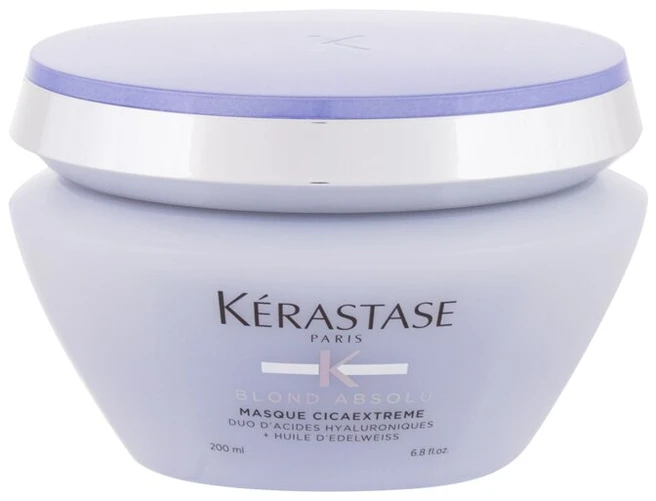 Kérastase Blond Absolu Cicaextreme drėkinati ir atsatanti kaukė šviesiems plaukams, 200 ml