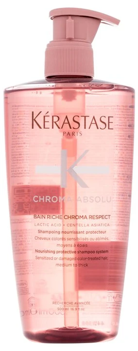 Kérastase maitininantis Šampūnas for colored hair Chroma Absolu Bain Riche Chroma Respect (Šampūnas), 500 ml