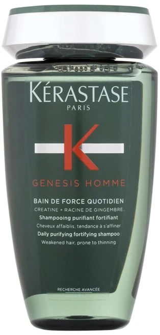 Kerastase Genesis Homme Bain de Force Quotiden stiprinantis šampūnas vyrams, 250 ml