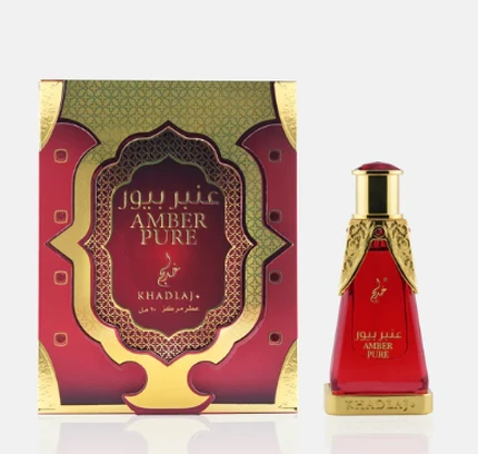 Khadlaj Amber Pure CPO aliejiniai kvepalai unisex, 20 ml