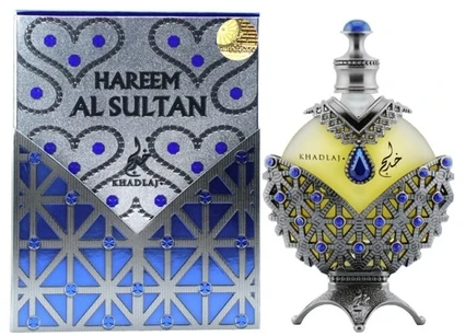 Khadlaj Hareem Al Sultan Antique Mėlyna CPO aliejiniai kvepalai unisex, 35 ml