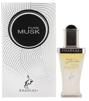 Khadlaj Pure Musk CPO aliejiniai kvepalai vyrams, 20 ml