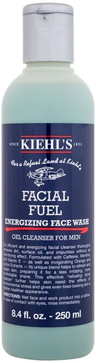 Kiehl´s Kiehl's Men Facial Fuel Energizing Face Wash gaivinantis veido prausiklis vyrams, 250 ml