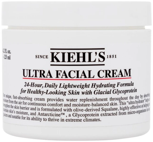 Kiehl´s Kiehl's 24-Hour Ultra Facial Kreminis kasdienis drėkinamasis kremas veidui, 125 ml
