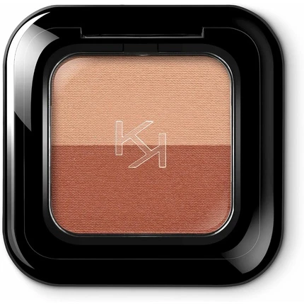 KIKO MILANO Bright Duo Eyeshadow (03 Peach/Brick) 1,8 g